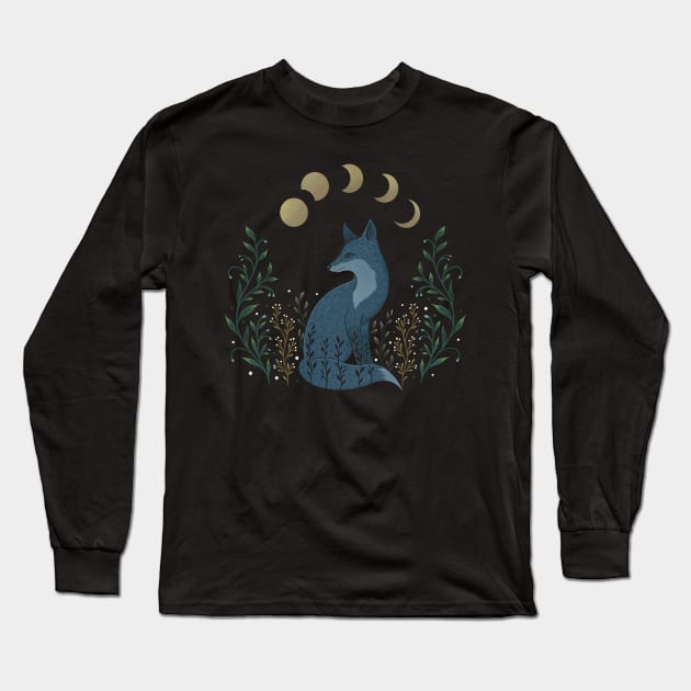 Fox on the Hill Long Sleeve T-Shirt by Episodic Drawing